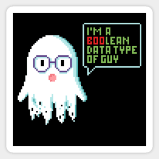 Boolean Ghost - Software development Sticker